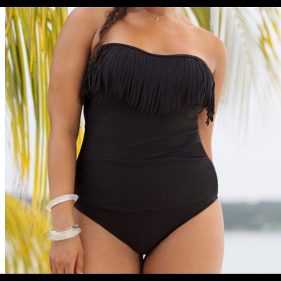 tube top swimsuits plus size